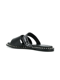 Field Words Black Sandals