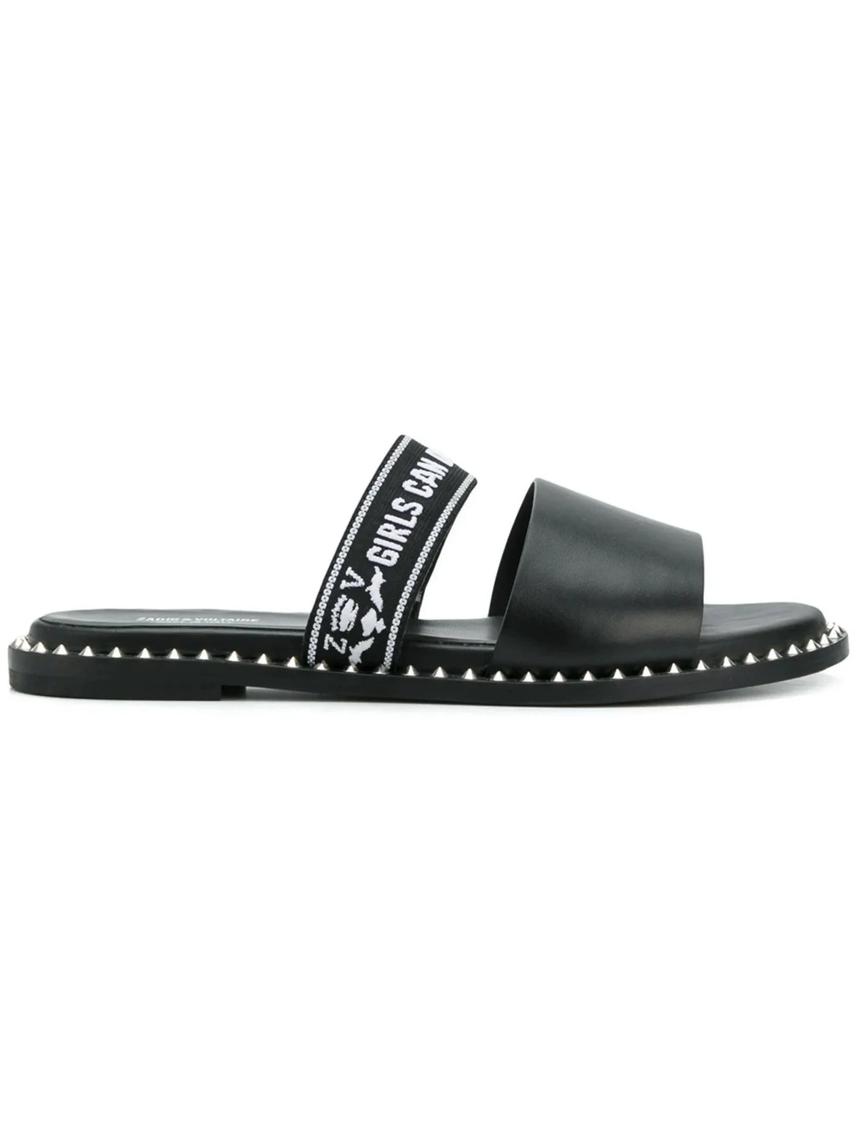 Field Words Black Sandals