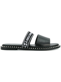 Field Words Black Sandals