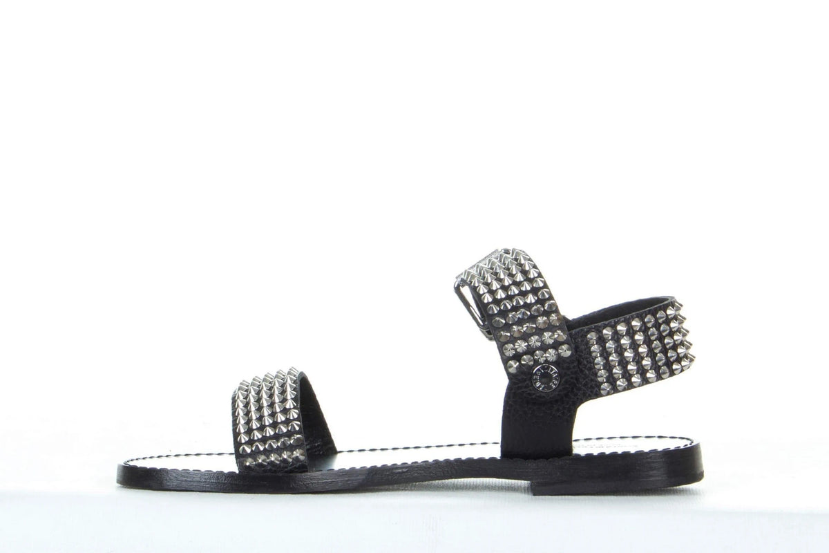 Roman Black Sandals