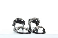 Roman Black Sandals