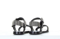 Roman Black Sandals