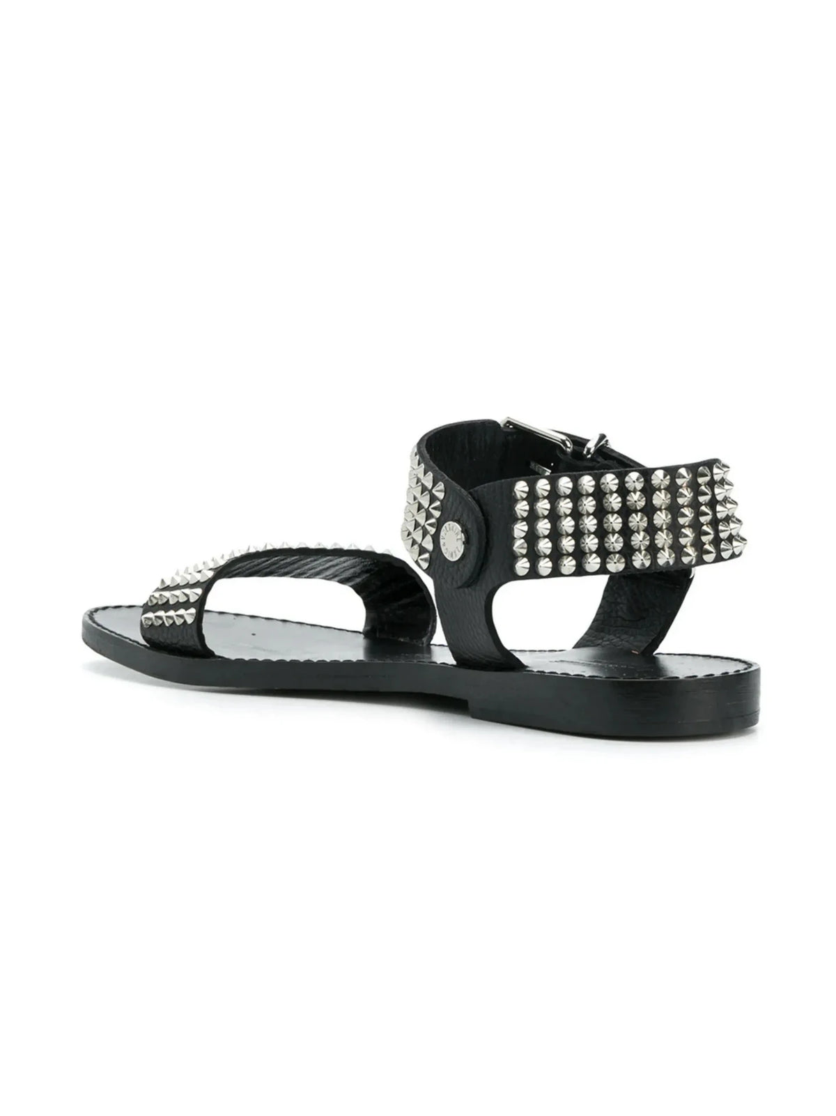 Roman Black Sandals