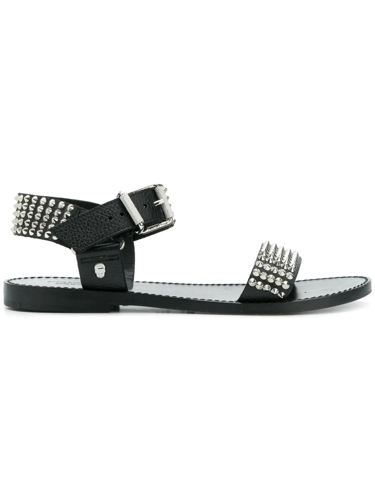 Roman Black Sandals