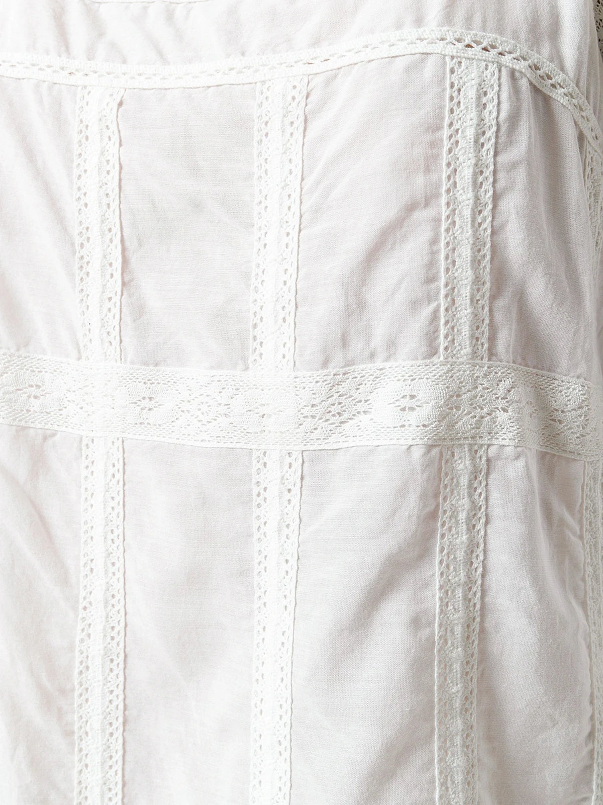 Teacup Lace White Top