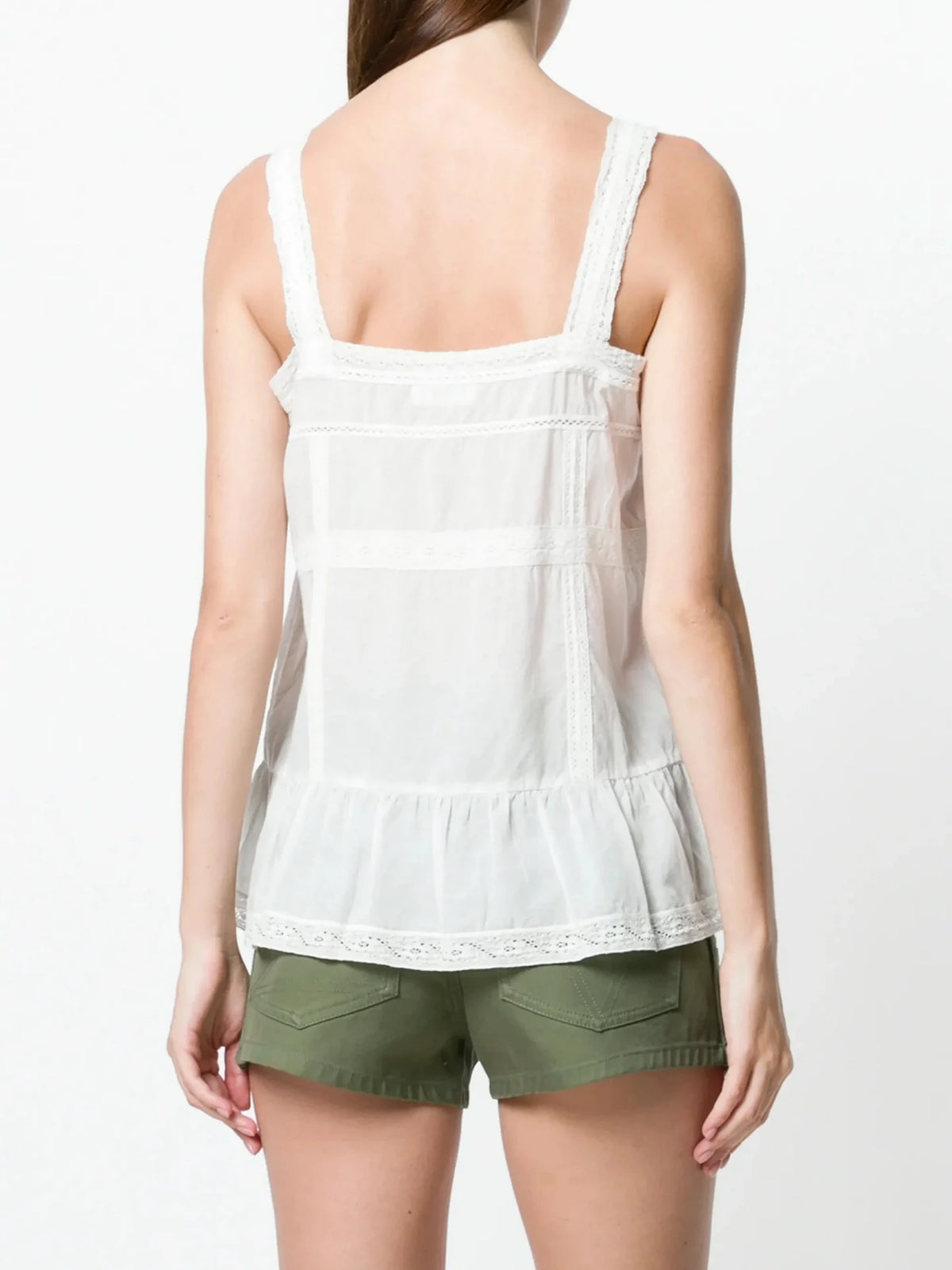 Teacup Lace White Top