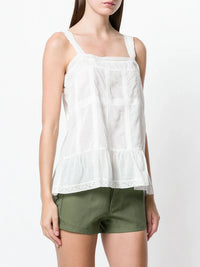 Teacup Lace White Top