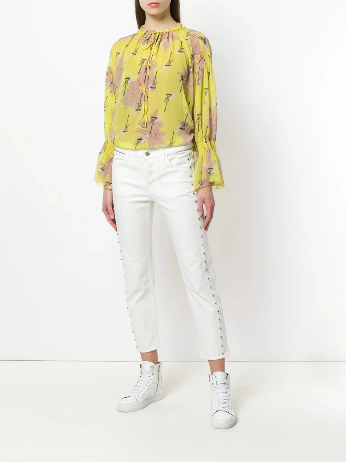 Talisa Blossom Yellow Blouse