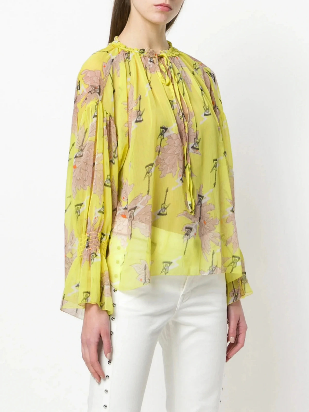Talisa Blossom Yellow Blouse