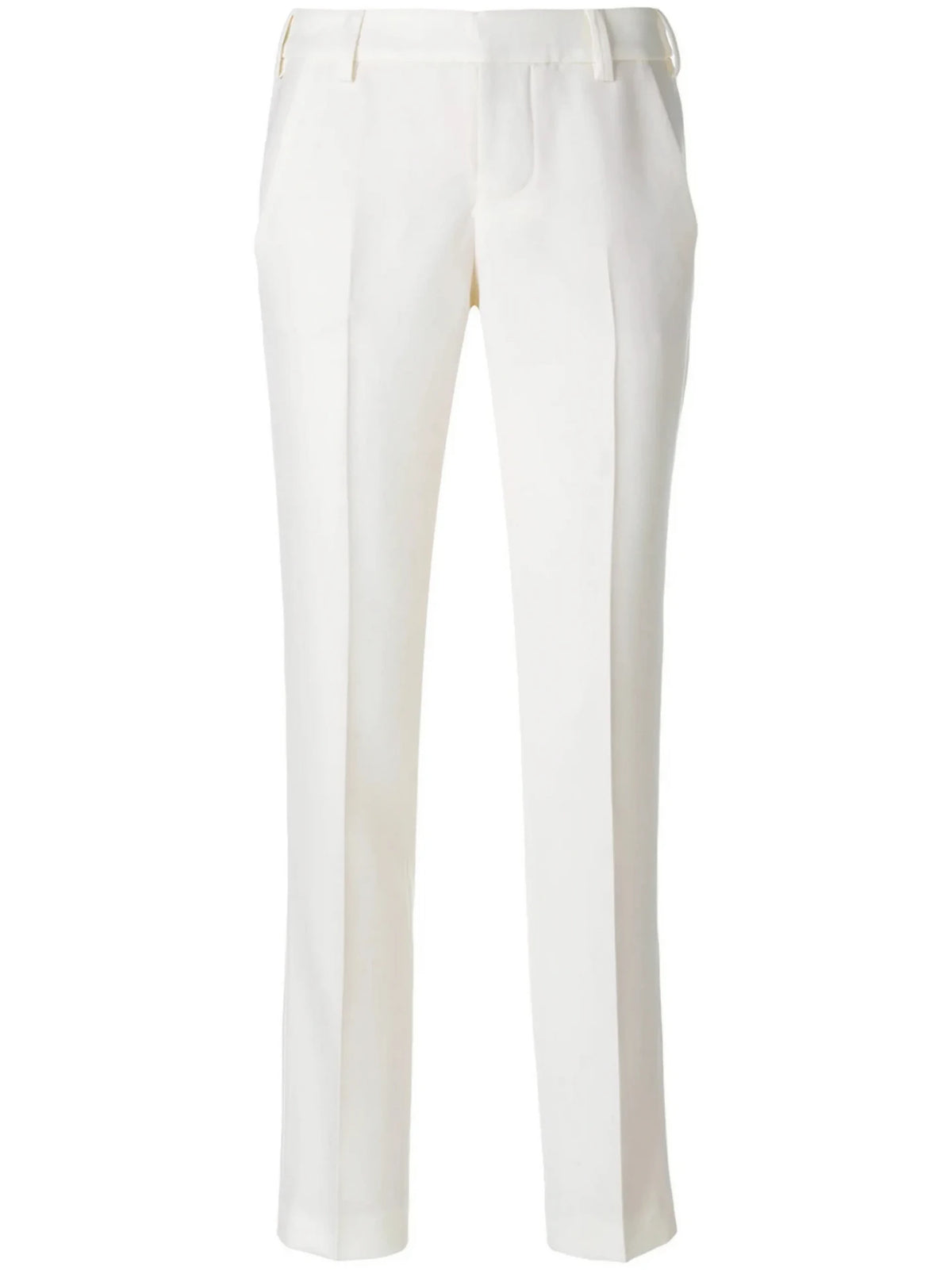 Prune White Trousers