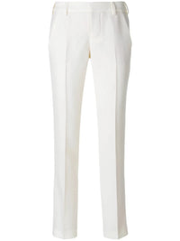 Prune White Trousers