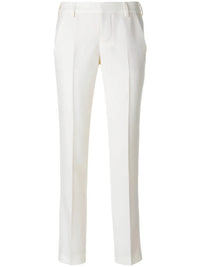 Prune White Trousers
