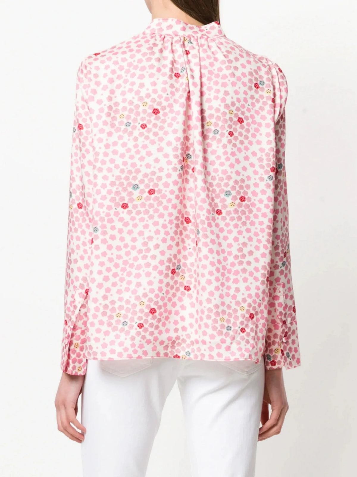 Printed Pink Blouse