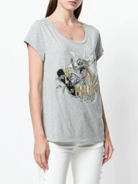 Meryl Canetille Grey T-Shirt