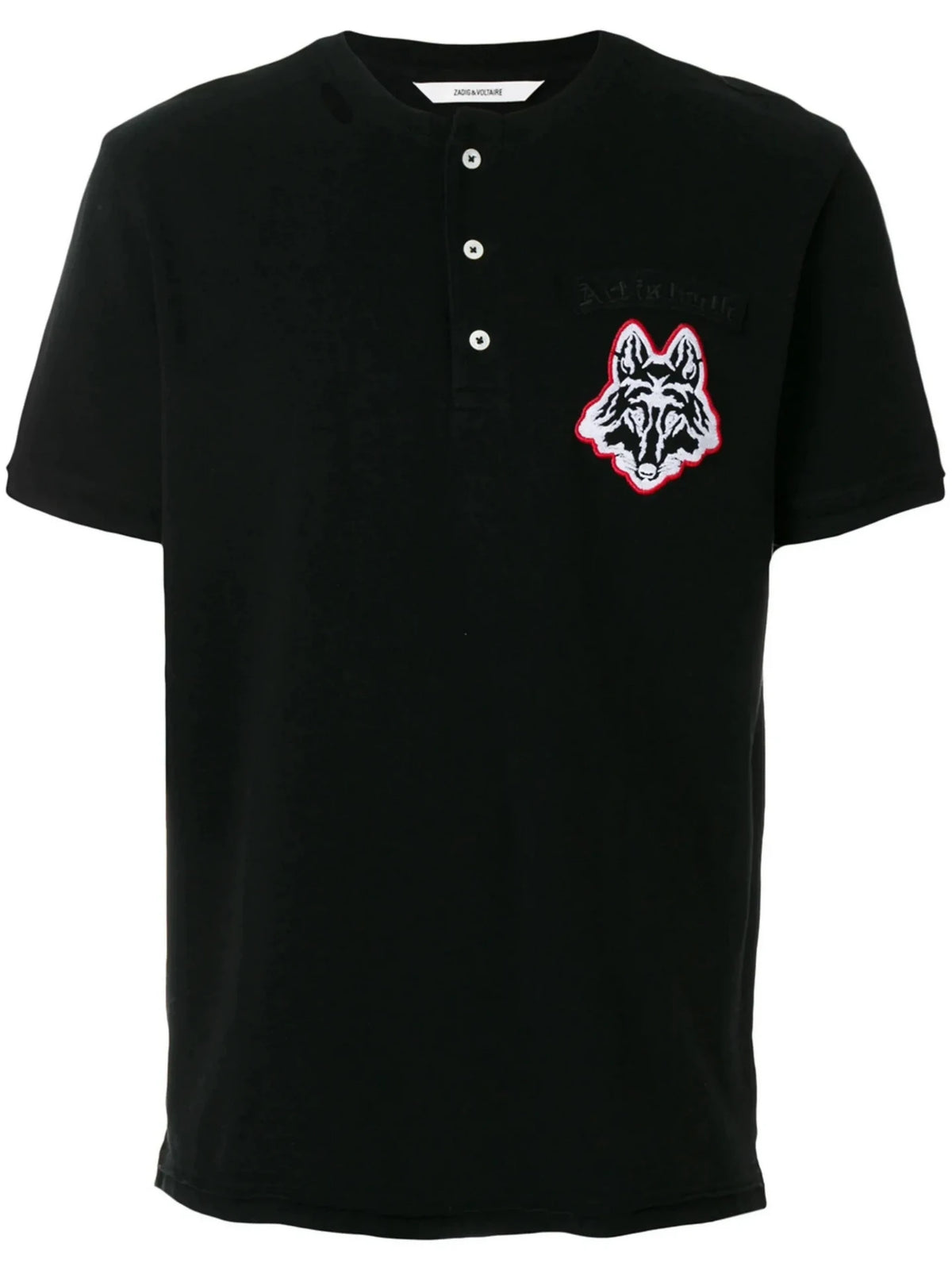 Logo Crest Black T-Shirt