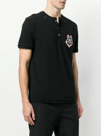 Logo Crest Black T-Shirt