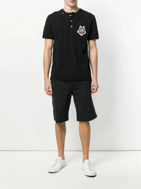 Logo Crest Black T-Shirt