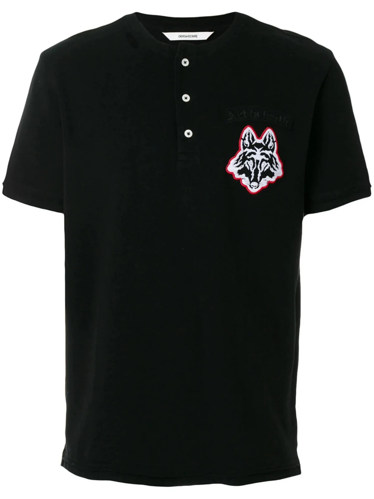 Logo Crest Black T-Shirt