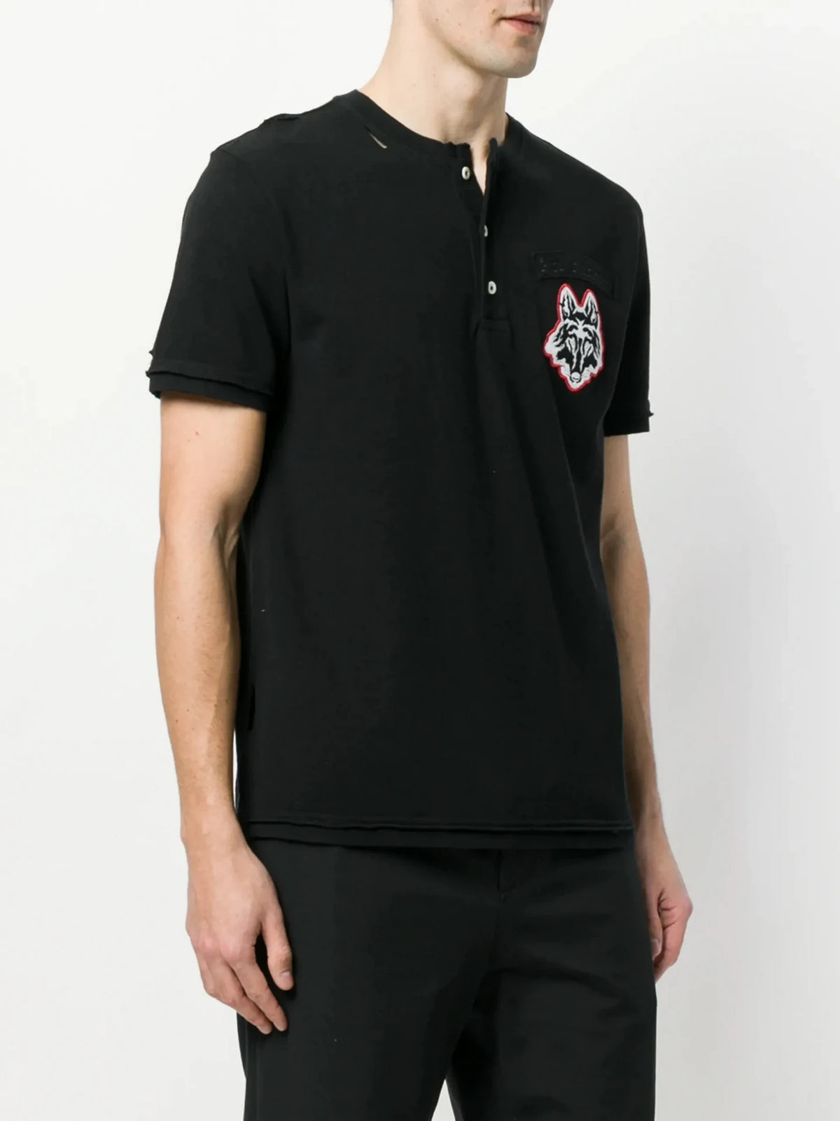 Logo Crest Black T-Shirt