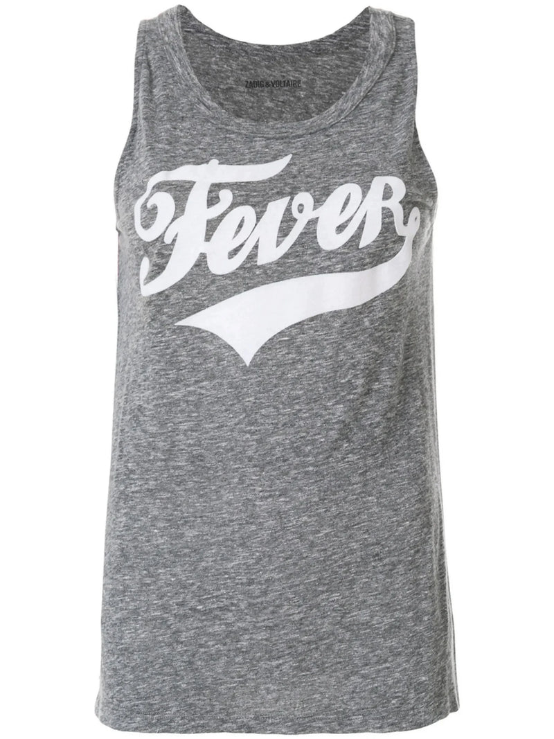 Cure Chine Grey Tank Top