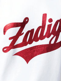 Logo Print White Sweatshirt