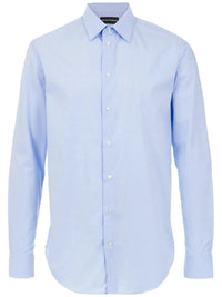 Natural Cotton Blue Shirt