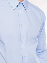 Natural Cotton Blue Shirt