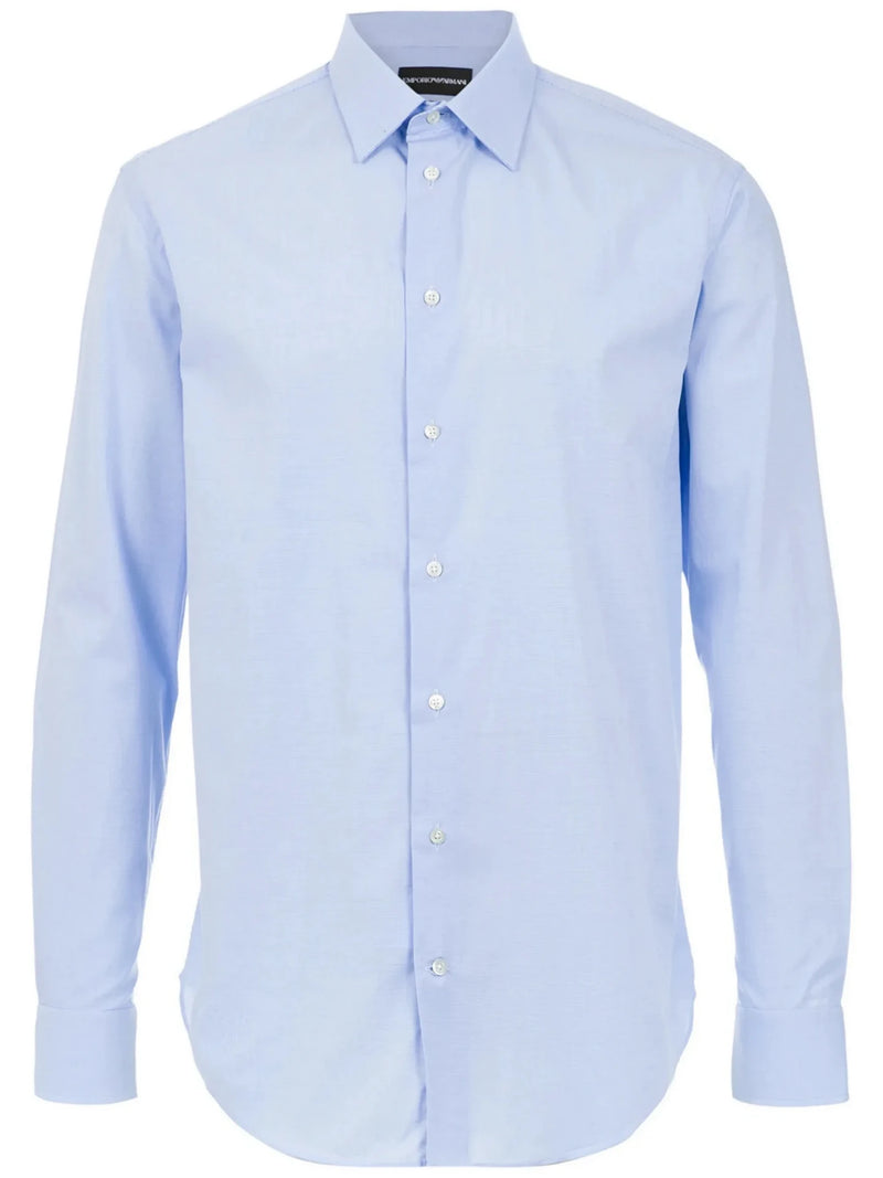 Natural Cotton Blue Shirt