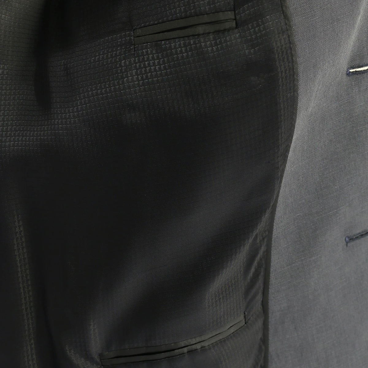 Linen Blend Grey Blazer