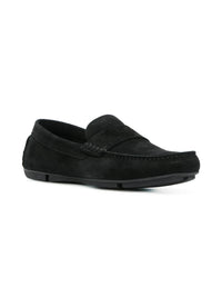 Suede Black Driving Shoes