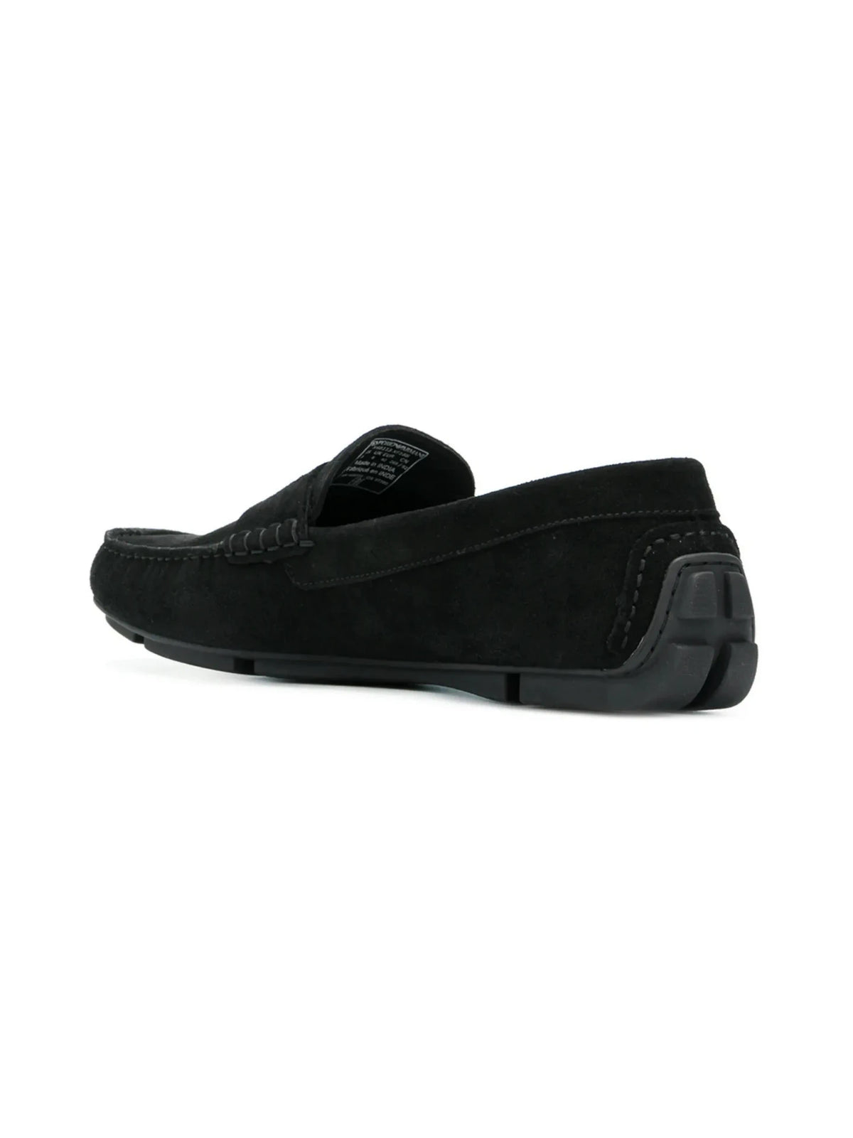 Suede Black Driving Shoes