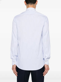 Classic Striped Blue Shirt