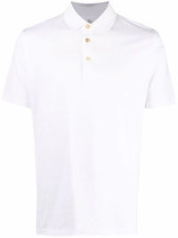 Short-Sleeve White Polo Shirt