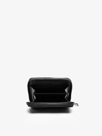 Mini Black Lambskin Wallet