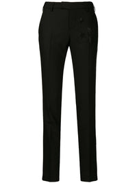 Straight Leg Black Trousers