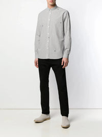 Saly Stripe Grey Shirt