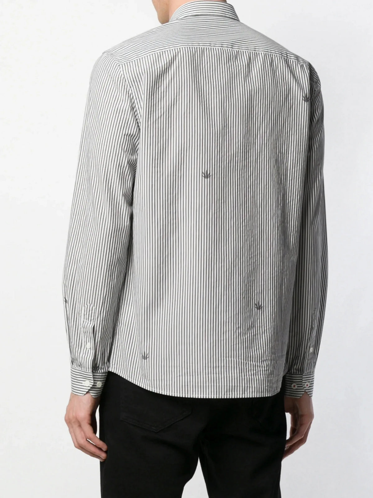 Saly Stripe Grey Shirt
