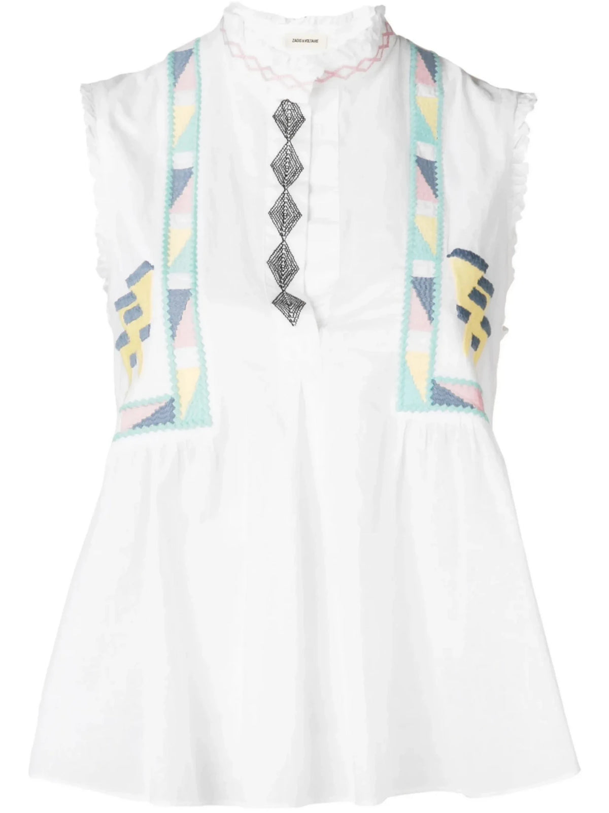 Tilda Voile White Blouse