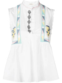 Tilda Voile White Blouse