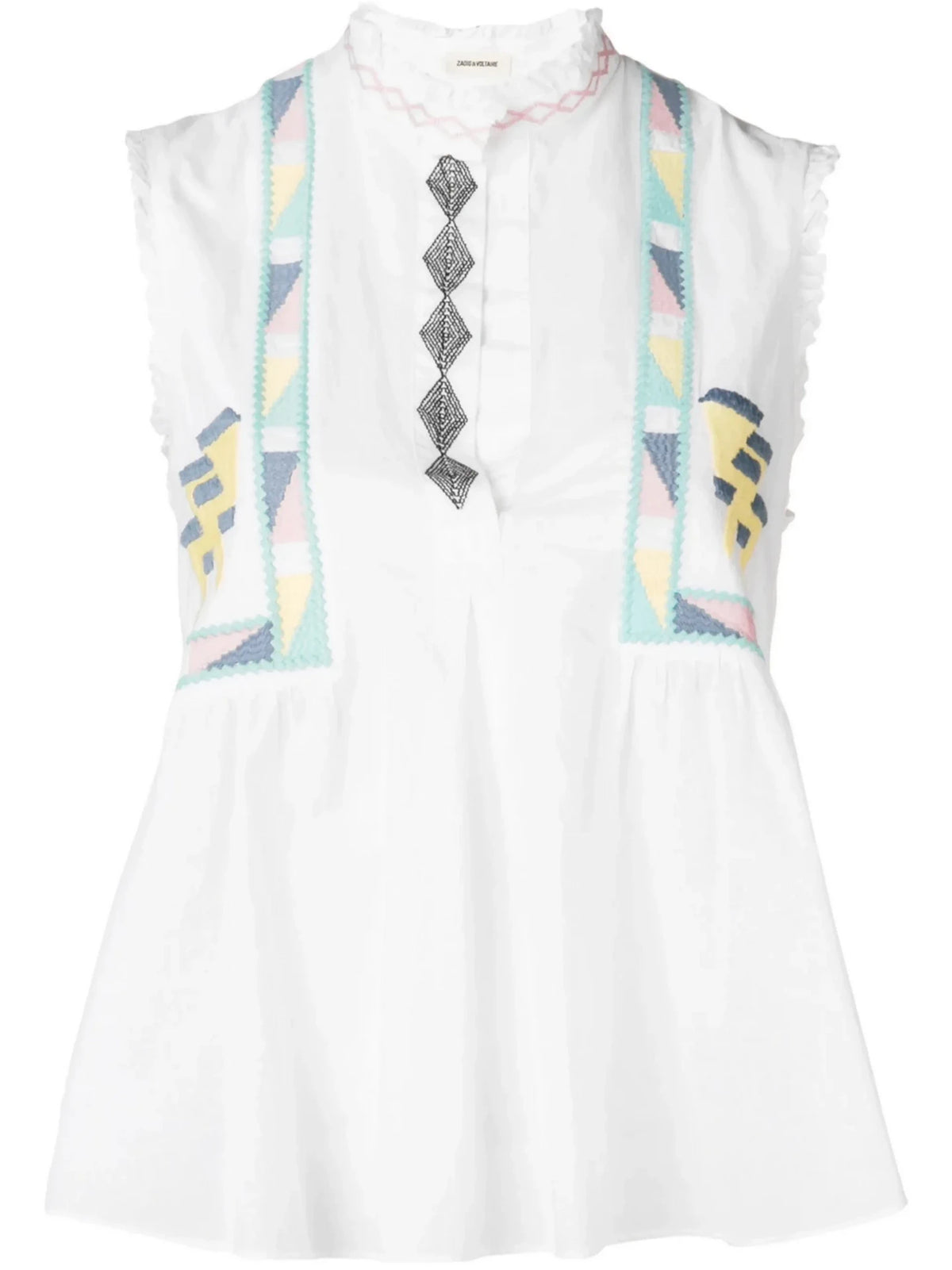 Tilda Voile White Blouse