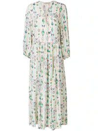 Resist Kilim White Dress