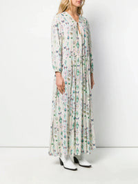 Resist Kilim White Dress