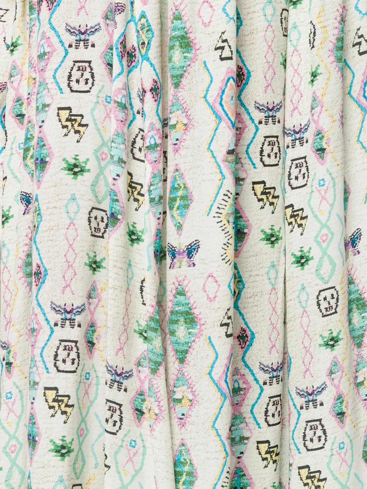 Resist Kilim White Dress