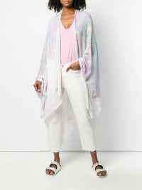 Frayed Hem White Jeans