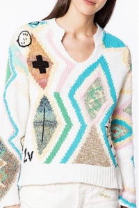 Sonny Kilim Multicolour Jumper