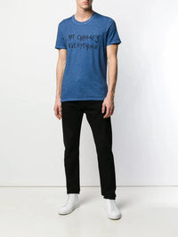 Art Changes Everything Blue T-shirt