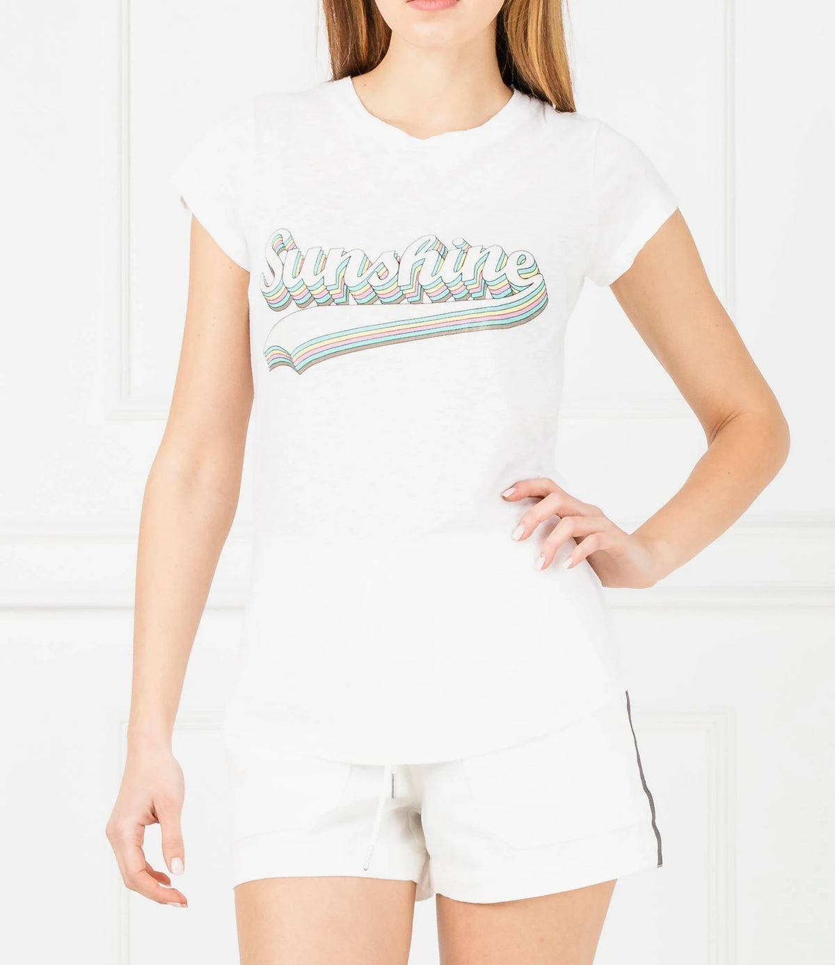 Sunshine White T-Shirt