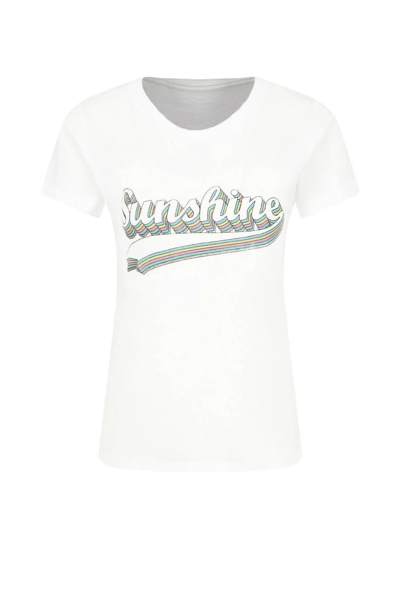 Sunshine White T-Shirt