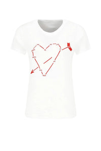 Heart Constellation White T-Shirt