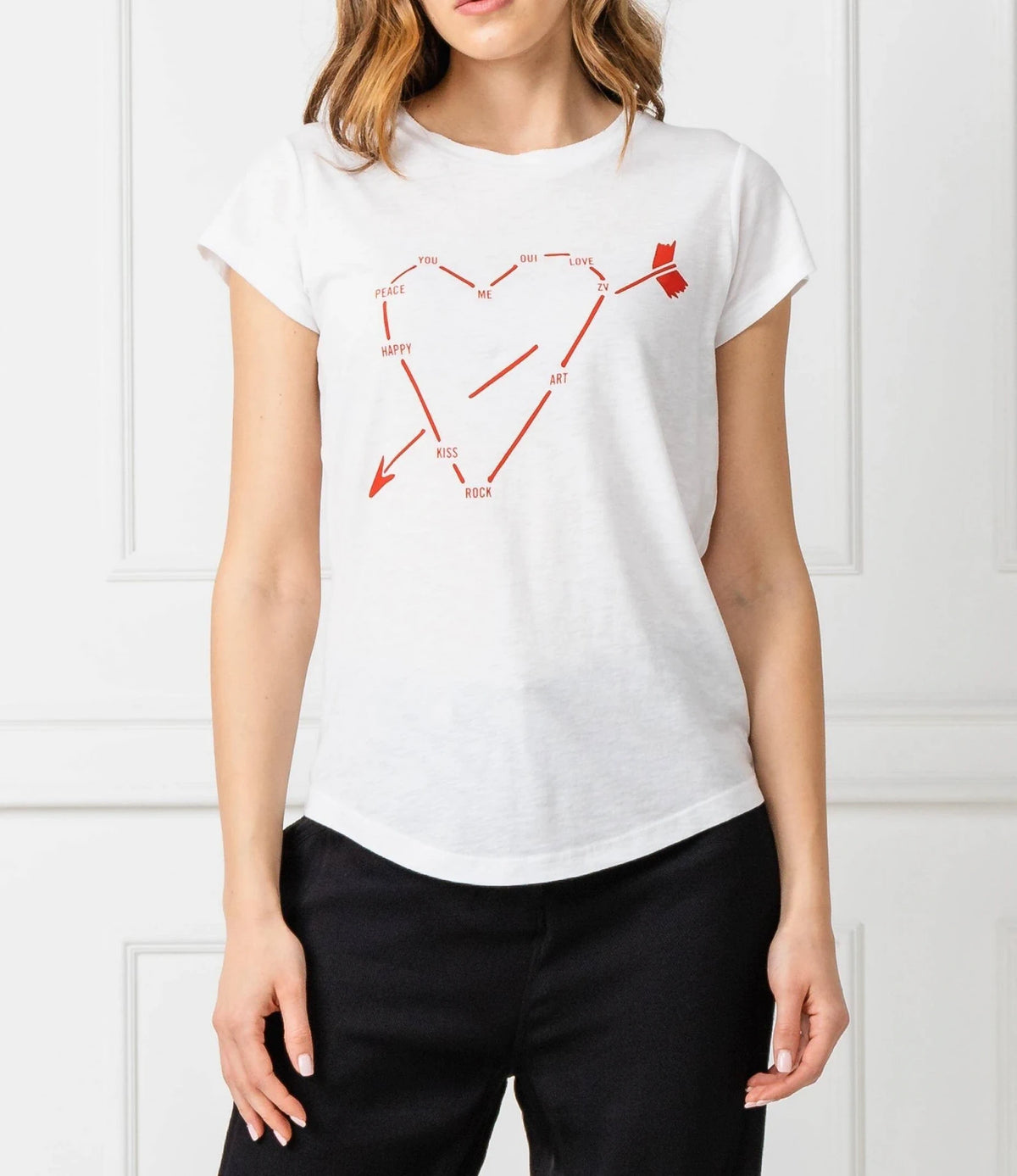 Heart Constellation White T-Shirt
